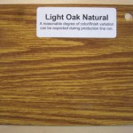 Wood Color Plates Light Oak Natural