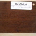 Wood Color Plates Dark Walnut