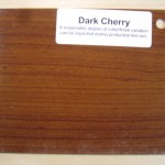 Wood Color Plates Dark Cherry