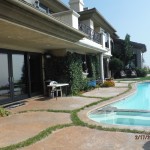 Double Set Disappearing Screen Doors installed in Malibu