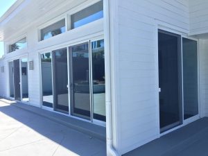 Patio sliding screen doors